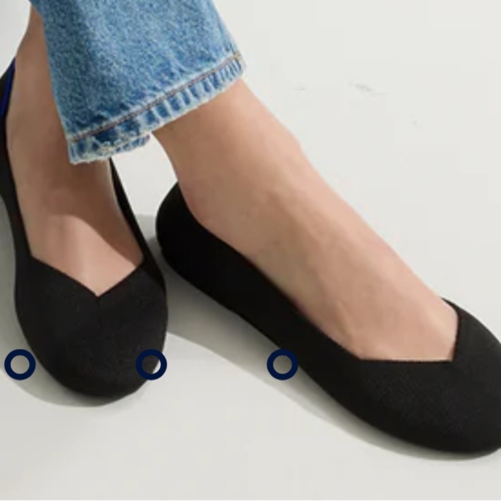Rothy's Black Minimalist Flats